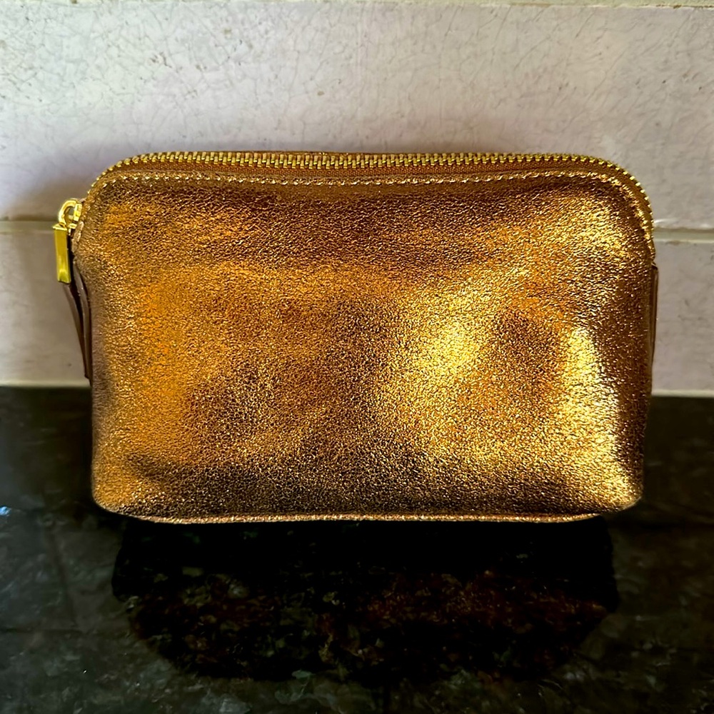 NWT India Hicks Firefly Clutch in Firestone
